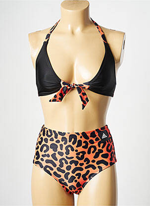 Maillot de bain 2 pièces orange ADIDAS femme
