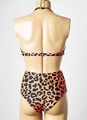 Maillot de bain 2 pièces orange ADIDAS femme