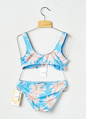 Maillot de bain 2 pièces bleu ROXY fille