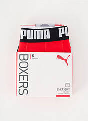Boxer rouge PUMA pour homme seconde vue