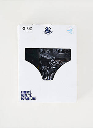 Culotte noir PETIT BATEAU pour femme