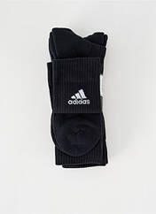 Chaussettes noir ADIDAS pour unisexe seconde vue