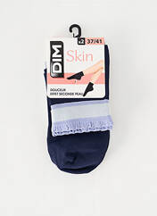 Chaussettes bleu DIM pour femme seconde vue