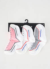 Chaussettes multicolore CONVERSE pour enfant seconde vue