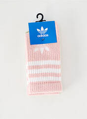 Chaussettes rose ADIDAS pour enfant seconde vue