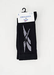 Chaussettes noir REEBOK pour homme seconde vue
