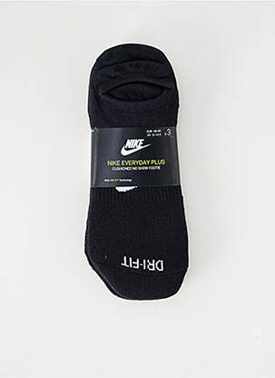 Chaussettes noir NIKE pour unisexe