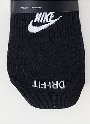 Chaussettes noir NIKE unisexe