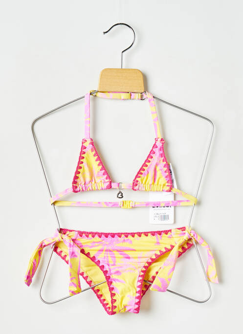 Maillot de bain 2 pièces jaune BANANA MOON pour fille