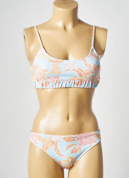 Maillot de bain 2 pièces bleu ROXY pour fille