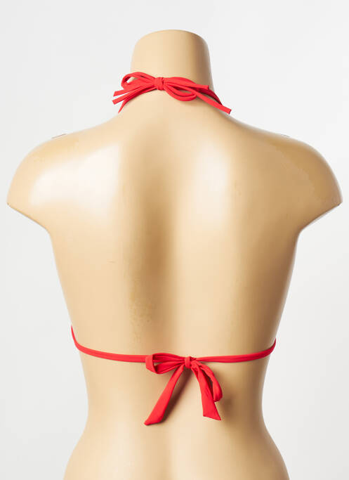 Haut de maillot de bain rouge BANANA MOON femme