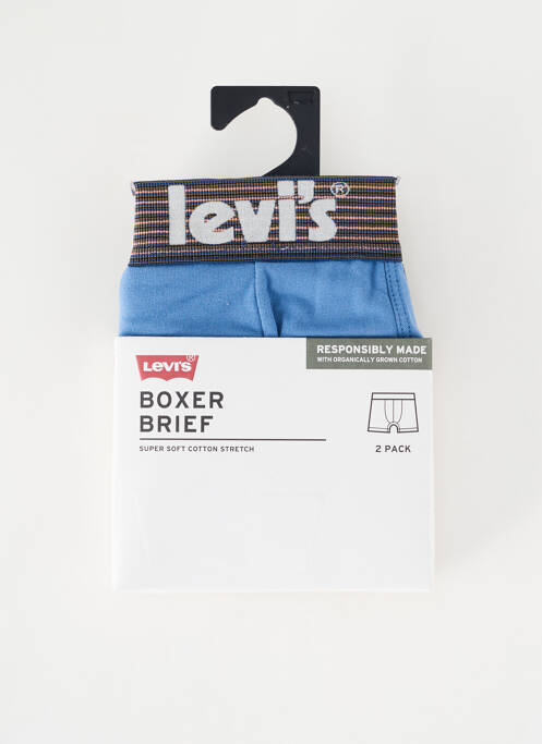 Boxer bleu LEVIS pour homme