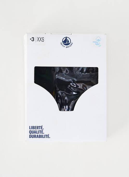Culotte noir PETIT BATEAU pour femme