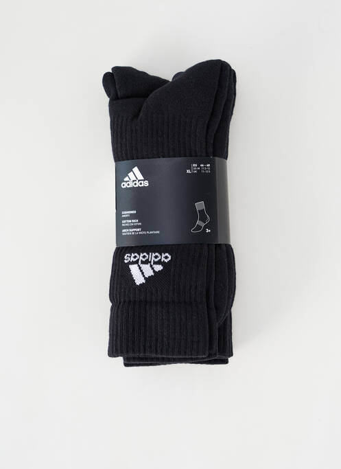 Chaussettes noir ADIDAS pour unisexe