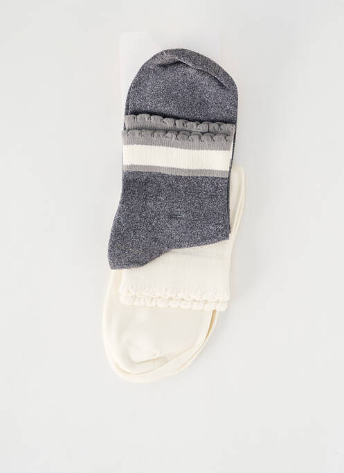 Chaussettes gris DIM pour femme
