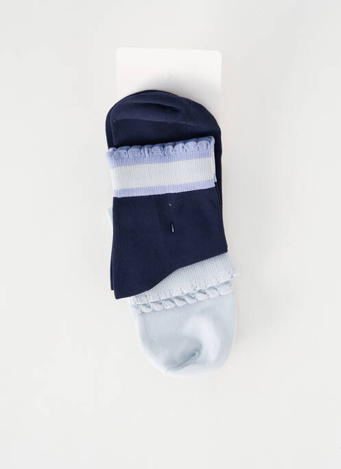 Chaussettes bleu DIM pour femme