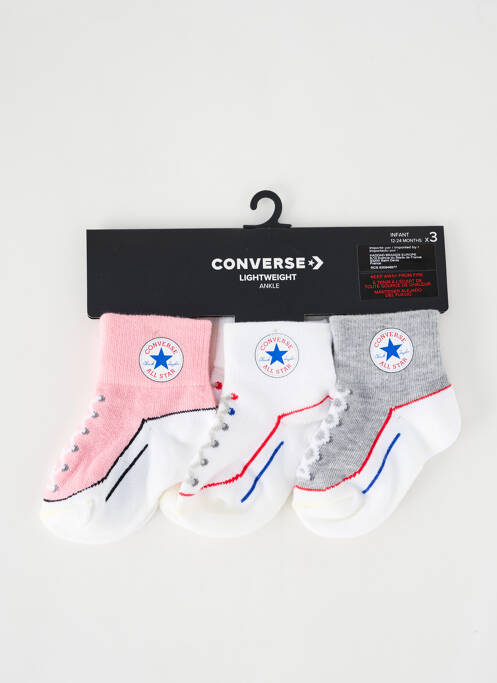 Chaussettes multicolore CONVERSE pour enfant