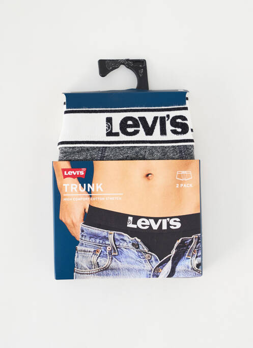 Boxer noir LEVIS pour homme