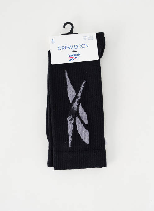 Chaussettes noir REEBOK pour homme