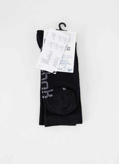Chaussettes noir REEBOK pour homme