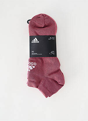 Chaussettes rose ADIDAS unisexe