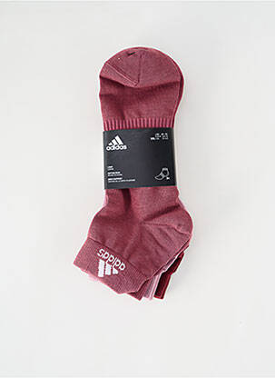 Chaussettes rose ADIDAS unisexe