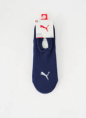 Chaussettes bleu PUMA pour unisexe seconde vue
