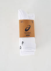 Chaussettes blanc ASICS pour homme seconde vue