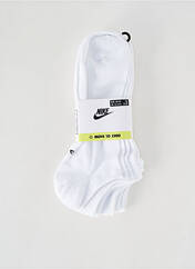 Chaussettes blanc NIKE pour unisexe seconde vue