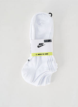Chaussettes blanc NIKE pour unisexe