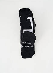 Chaussettes noir NIKE pour unisexe seconde vue