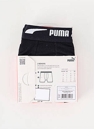 Boxer noir PUMA homme