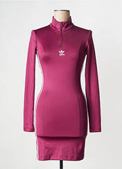 Robe courte rouge ADIDAS pour femme seconde vue