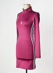 Robe courte rouge ADIDAS pour femme seconde vue