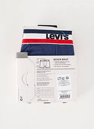Boxer rouge LEVIS homme