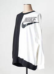 Sweat-shirt noir NIKE pour femme seconde vue