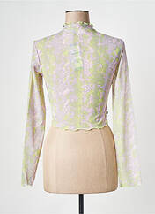 T-shirt violet ADIDAS pour femme seconde vue