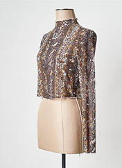 T-shirt beige ADIDAS pour femme seconde vue