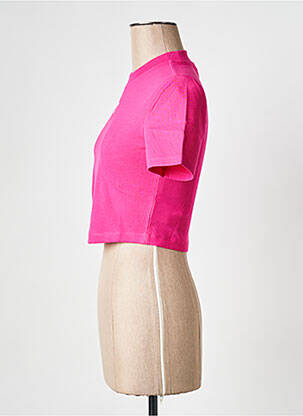 T-shirt rose ADIDAS femme