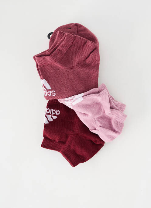 Chaussettes rose ADIDAS unisexe