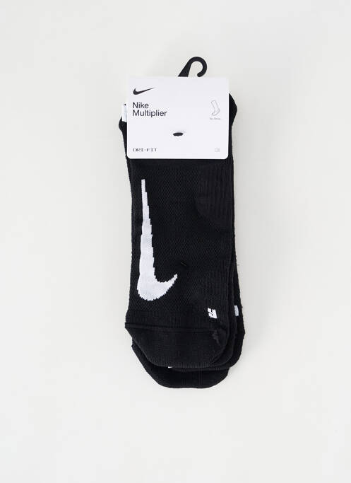 Chaussettes noir NIKE pour unisexe
