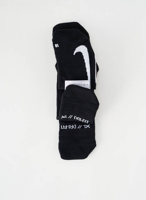 Chaussettes noir NIKE pour unisexe