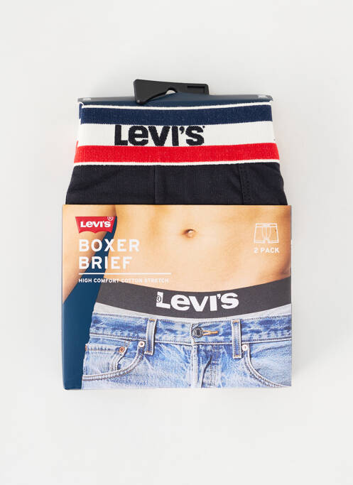 Boxer noir LEVIS pour homme
