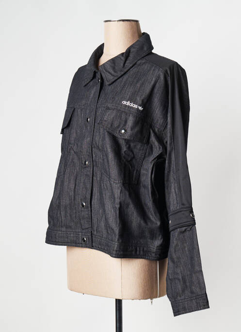 Veste en jean noir ADIDAS pour femme