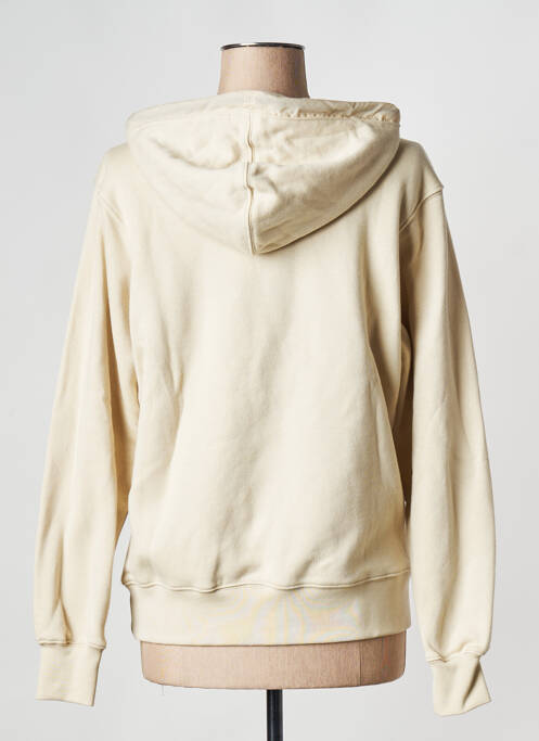 Sweat-shirt beige NIKE pour femme