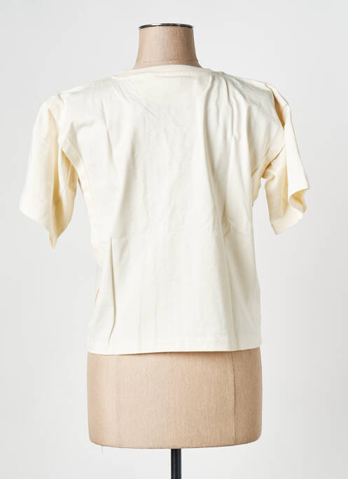 T-shirt beige ADIDAS pour femme