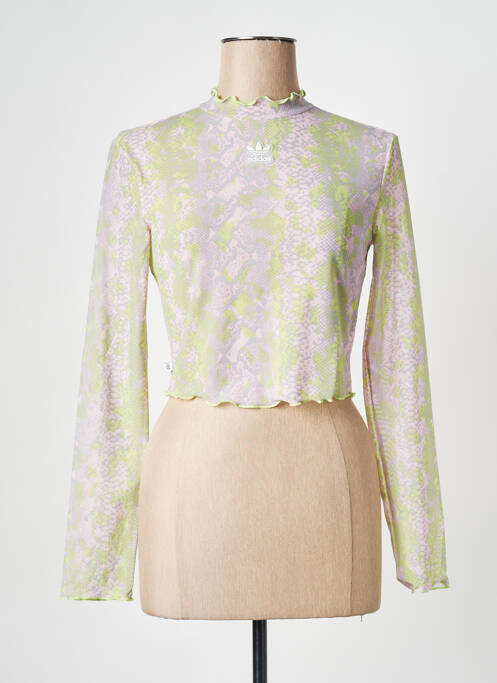 T-shirt violet ADIDAS pour femme