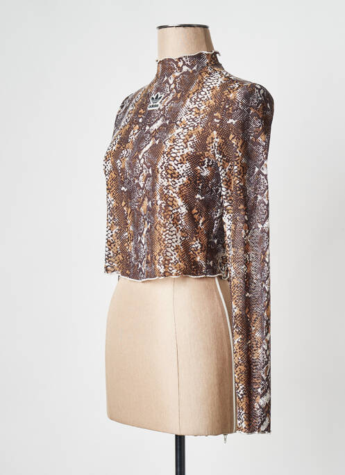 T-shirt beige ADIDAS pour femme