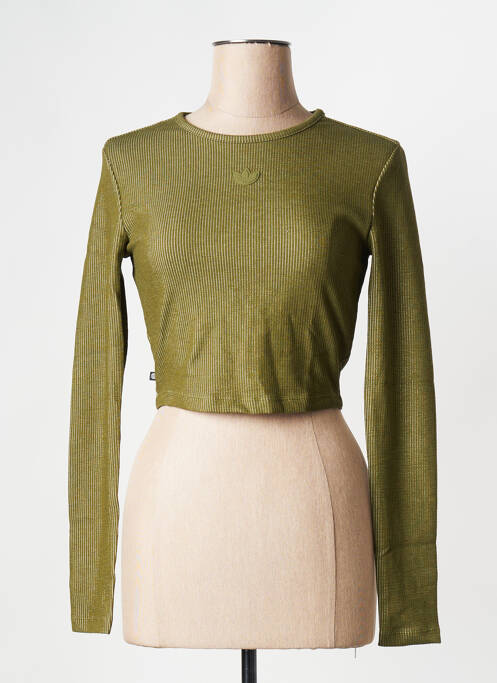 T-shirt kaki ADIDAS pour femme