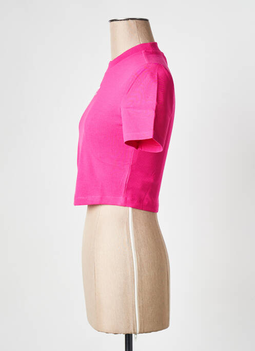 T-shirt rose ADIDAS pour femme